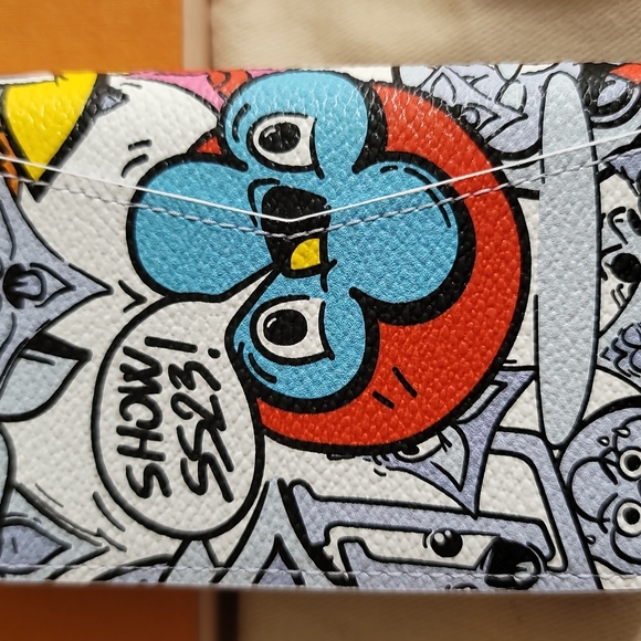 Louis Vuitton Graffiti POCKET ORGANIZER Giant Monogram MultiColor Wallet… - Picture 5 of 17